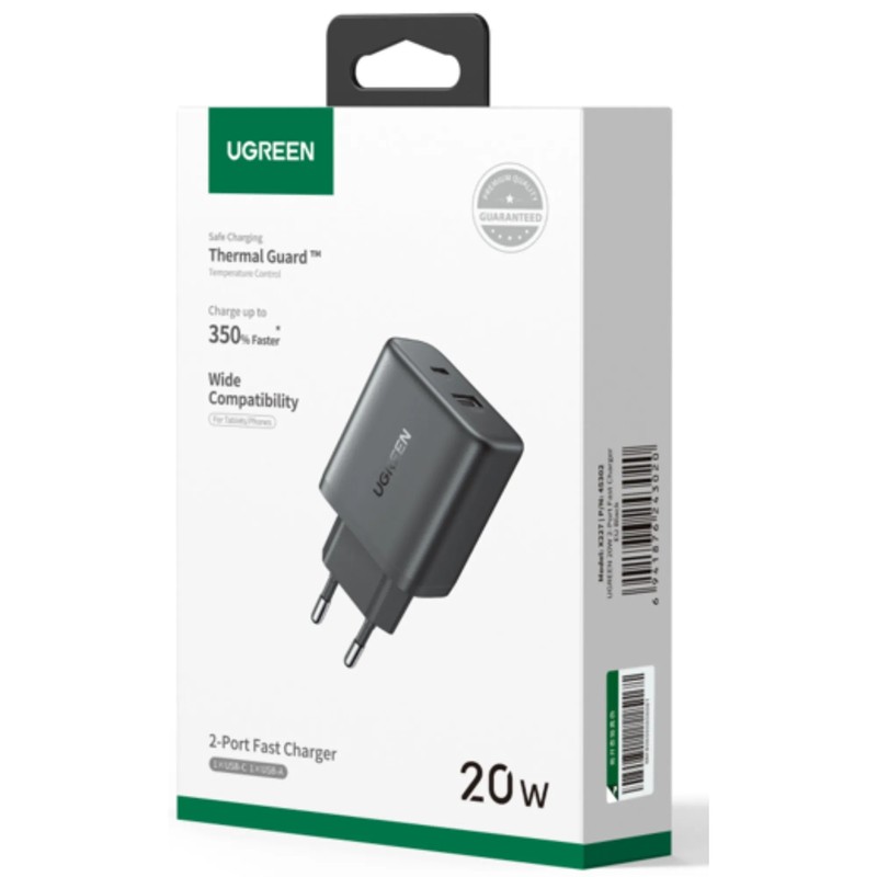 CARGADOR UGREEN 20W PD