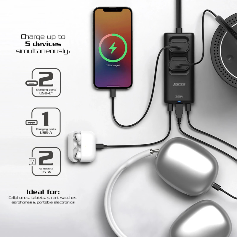 Cargador rápido de 35W