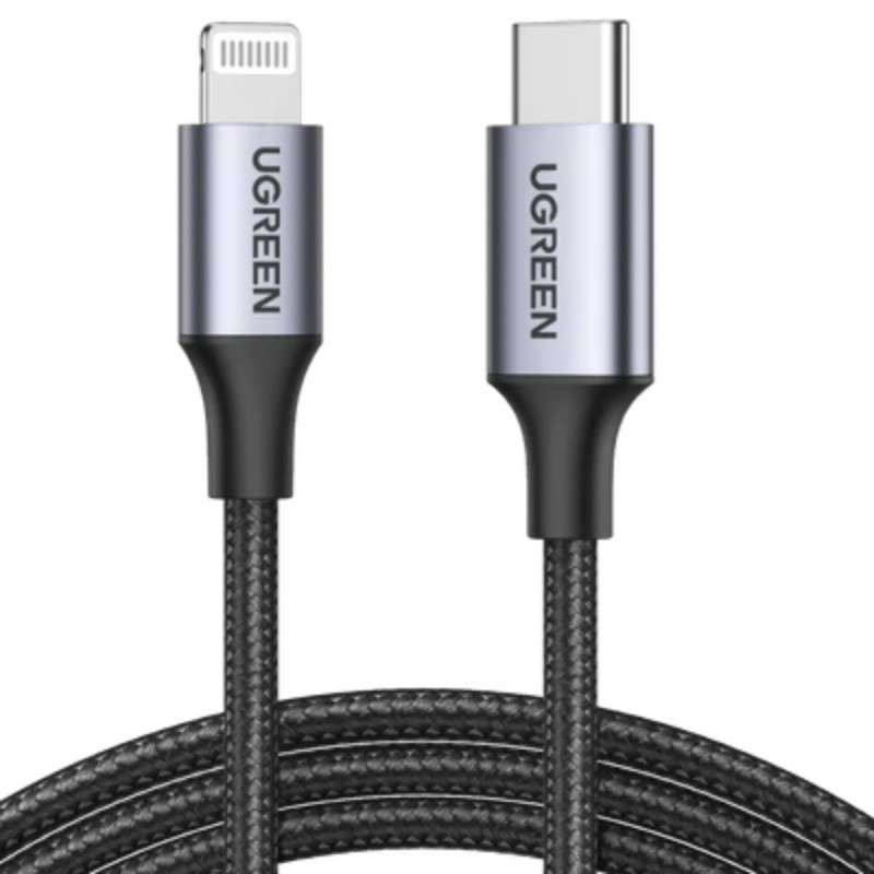 CABLE USB-C a LIGHTNING UGREEN 1M