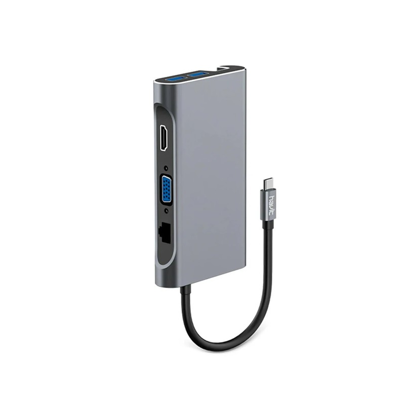 TYPE-C TO HUB (USB * 3) + PD + HDMI + VG