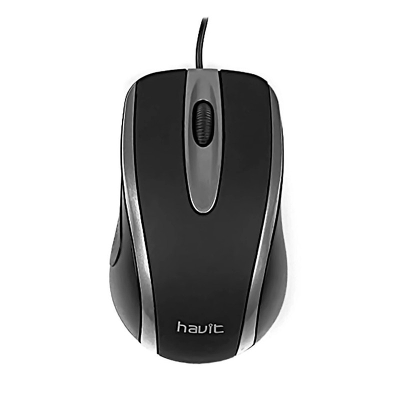MOUSE USB COLOR NEGRO/GRIS